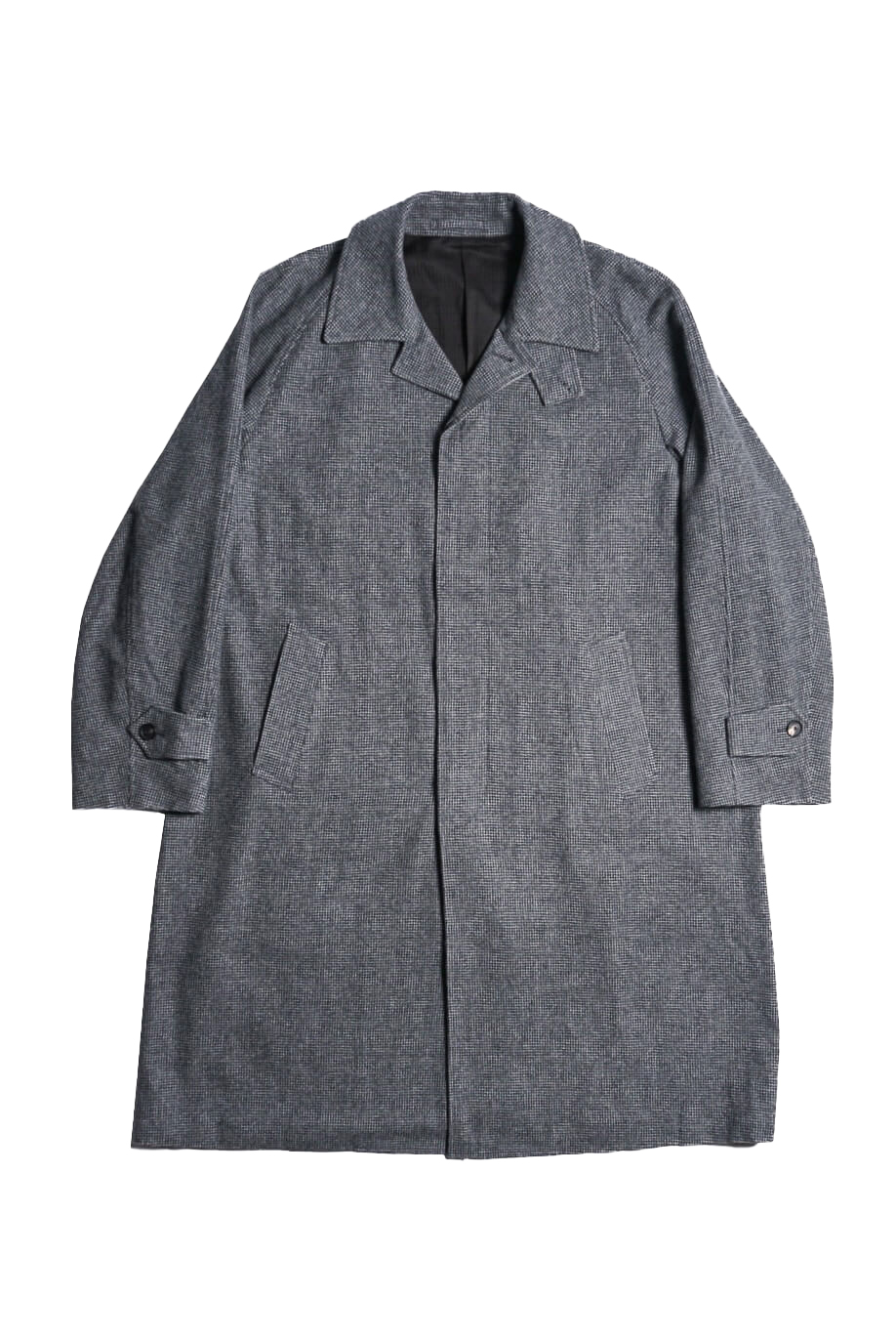 RAGLAN COAT HOUNDTOOTH