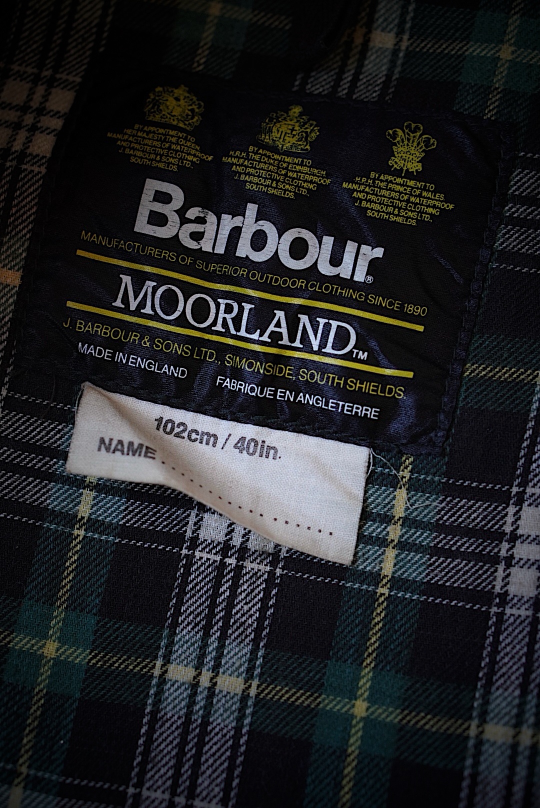Barbour Moorland Olive 40 (3Crest)