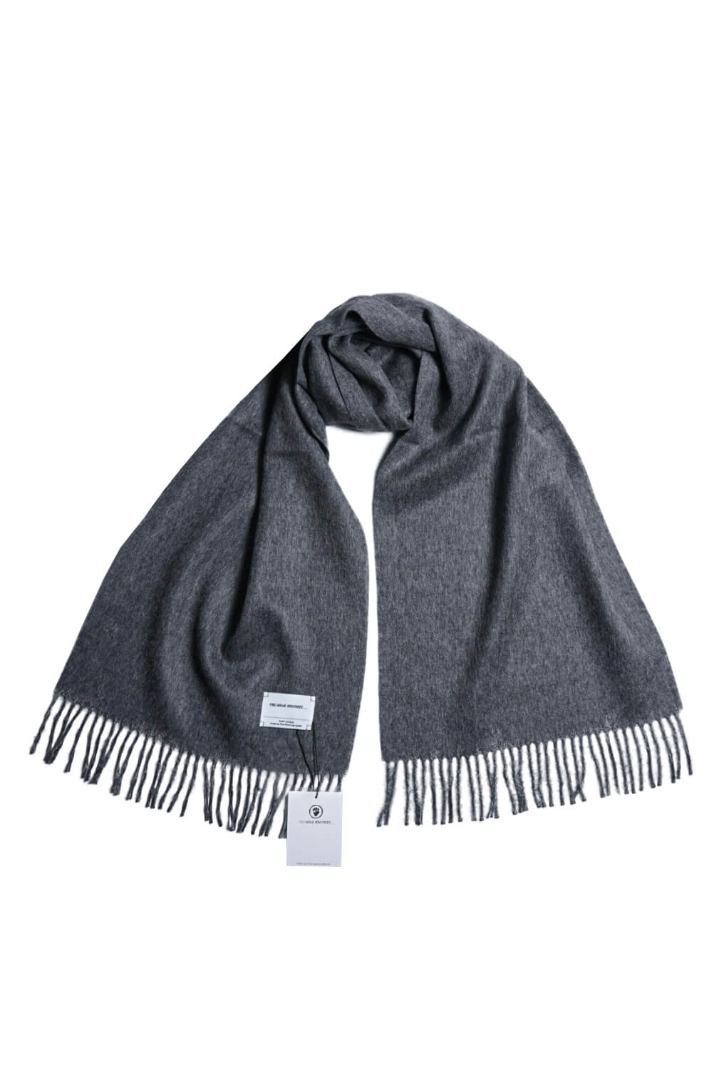 Brushed Scarf（Light Gray / Gray / Navy / Black）