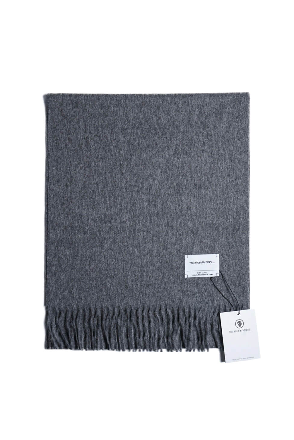 Brushed Scarf（Light Gray / Gray / Navy / Black）