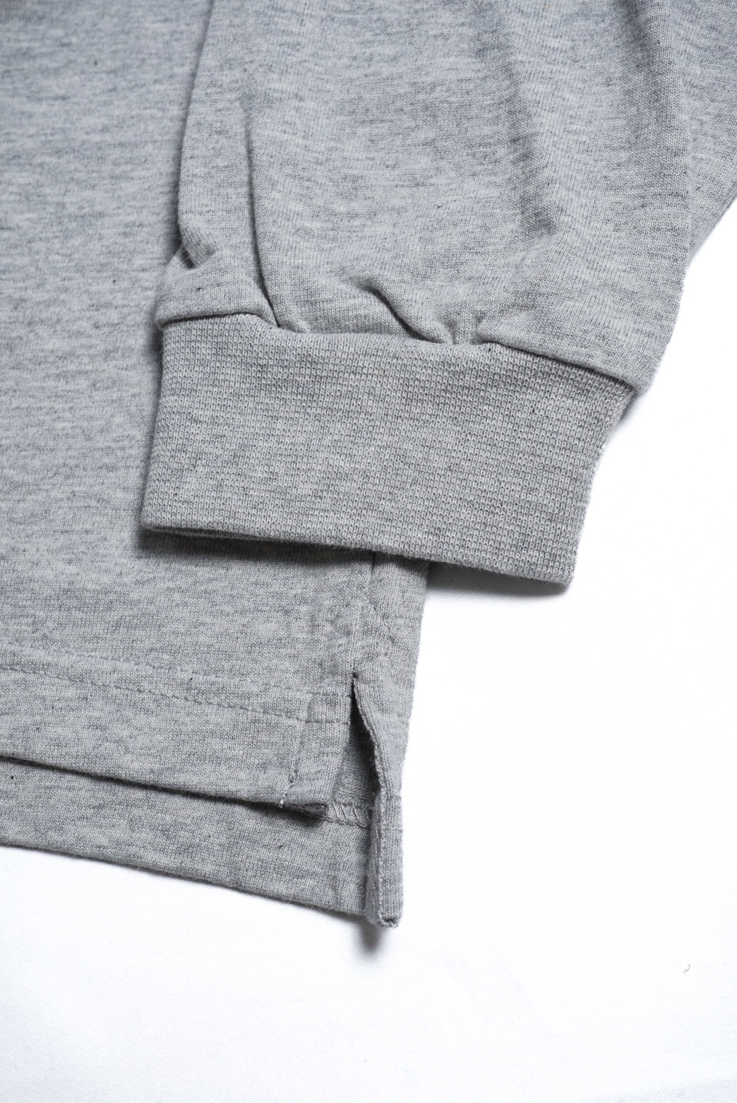 Unfeigned / BASIC LONG SLEEVE T-SHIRT（GREY MELANGE）