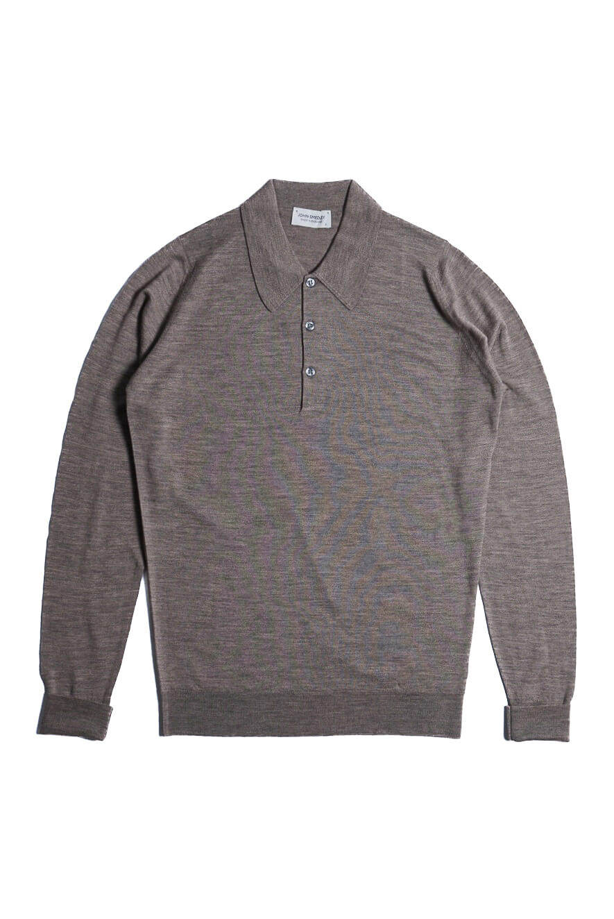 DORSET POLO LS（MUSHROOM）