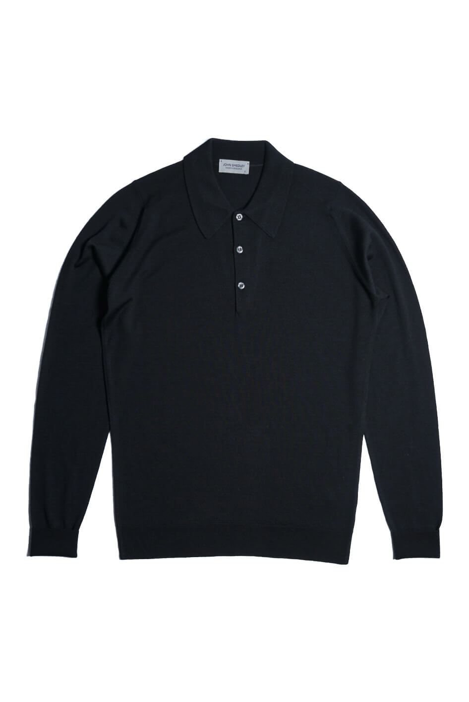 DORSET POLO LS（BLACK）