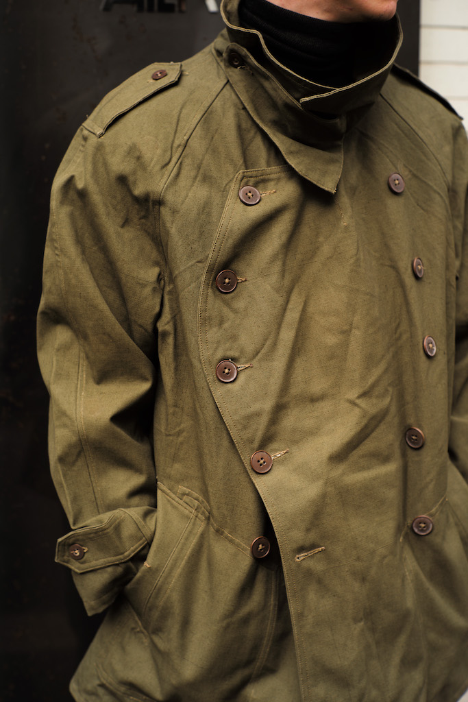French Army Motorcycle Coat M38