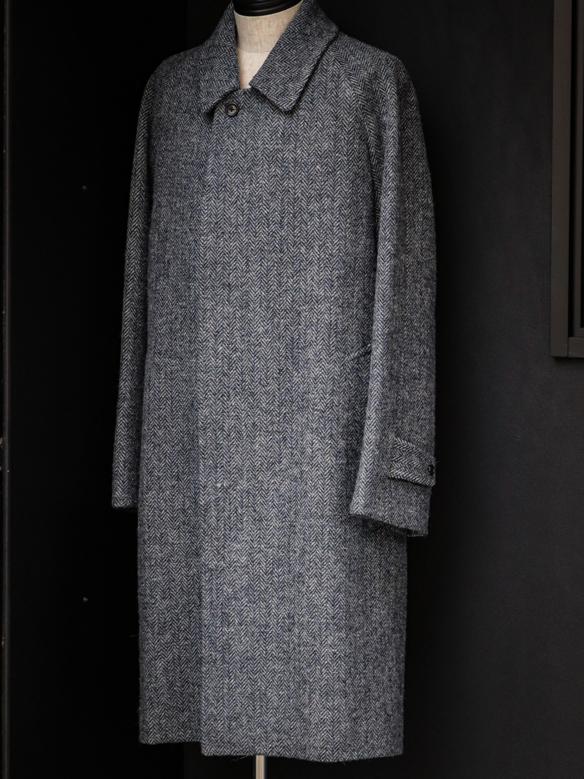Hand Woven Tweed Coat