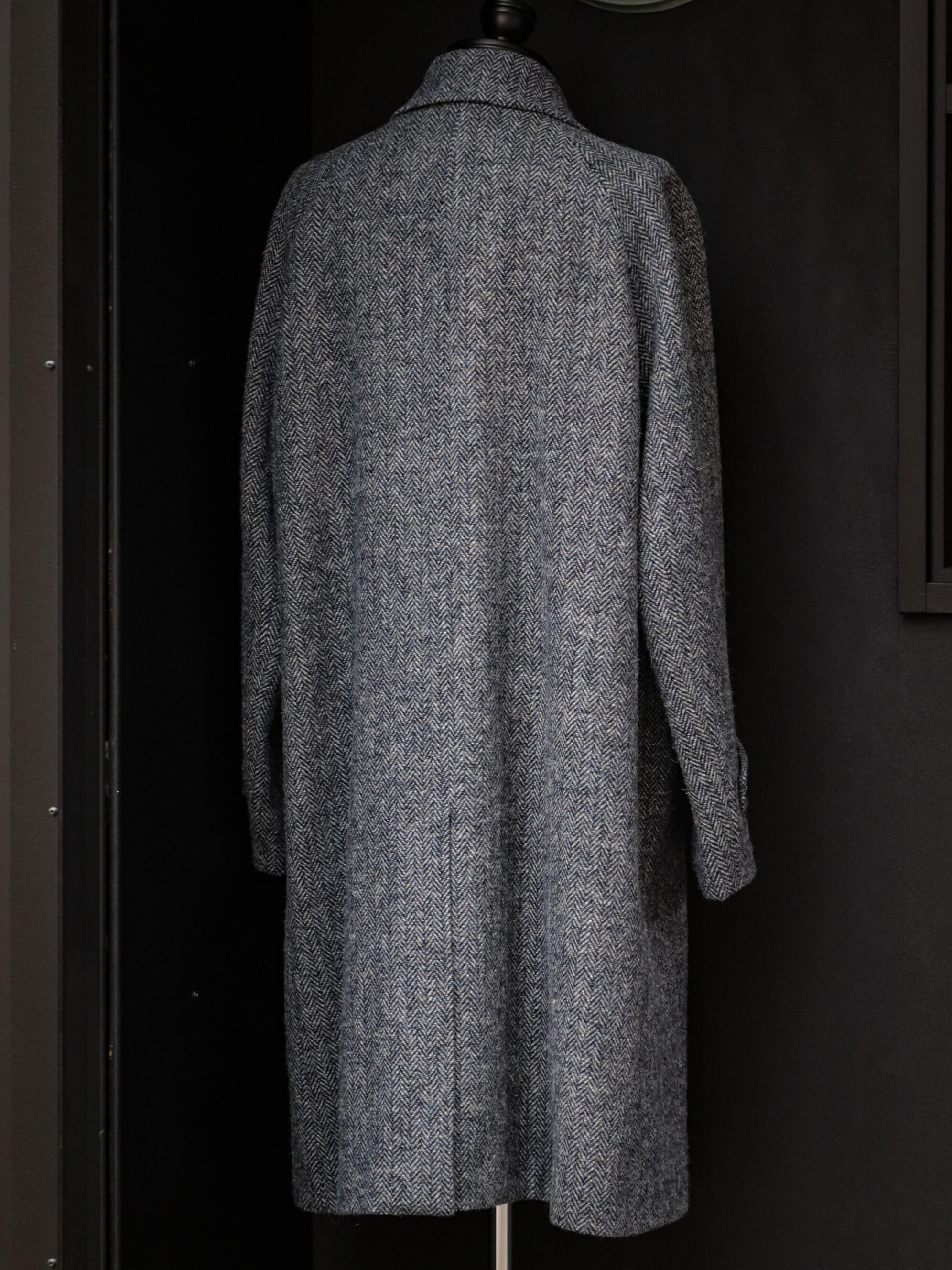 Hand Woven Tweed Coat