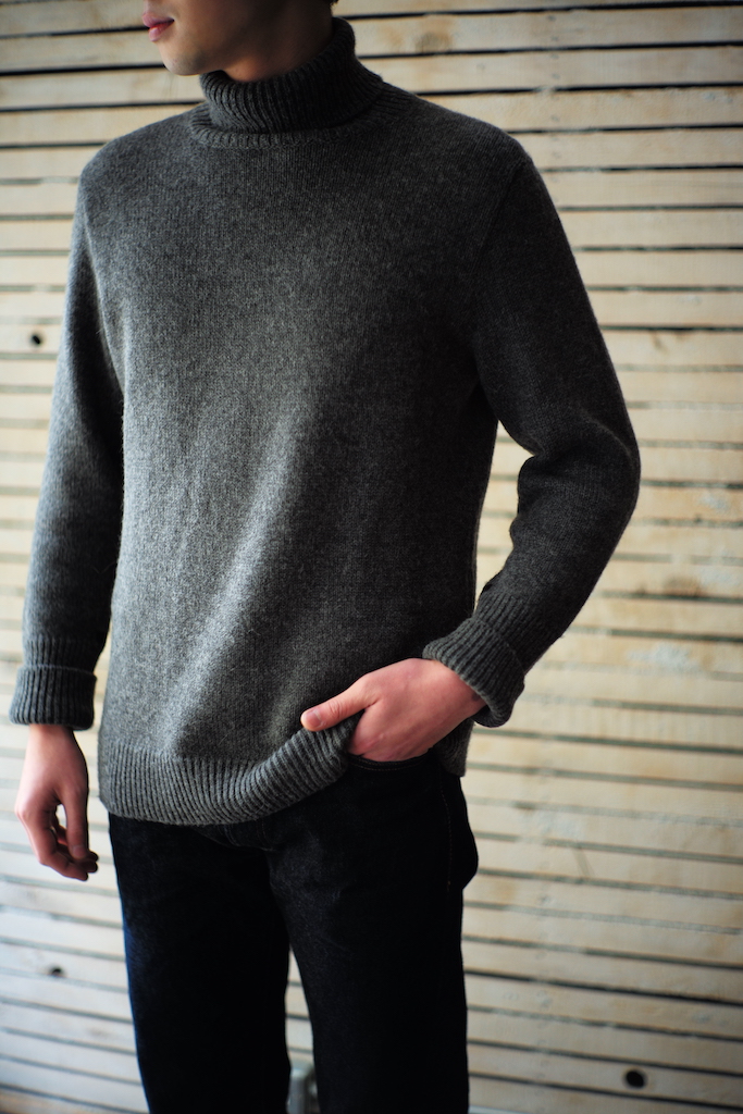 Low Gauge Turtle Neck Sweater - The Inoue Brothers - ARCH ONLINE SHOP