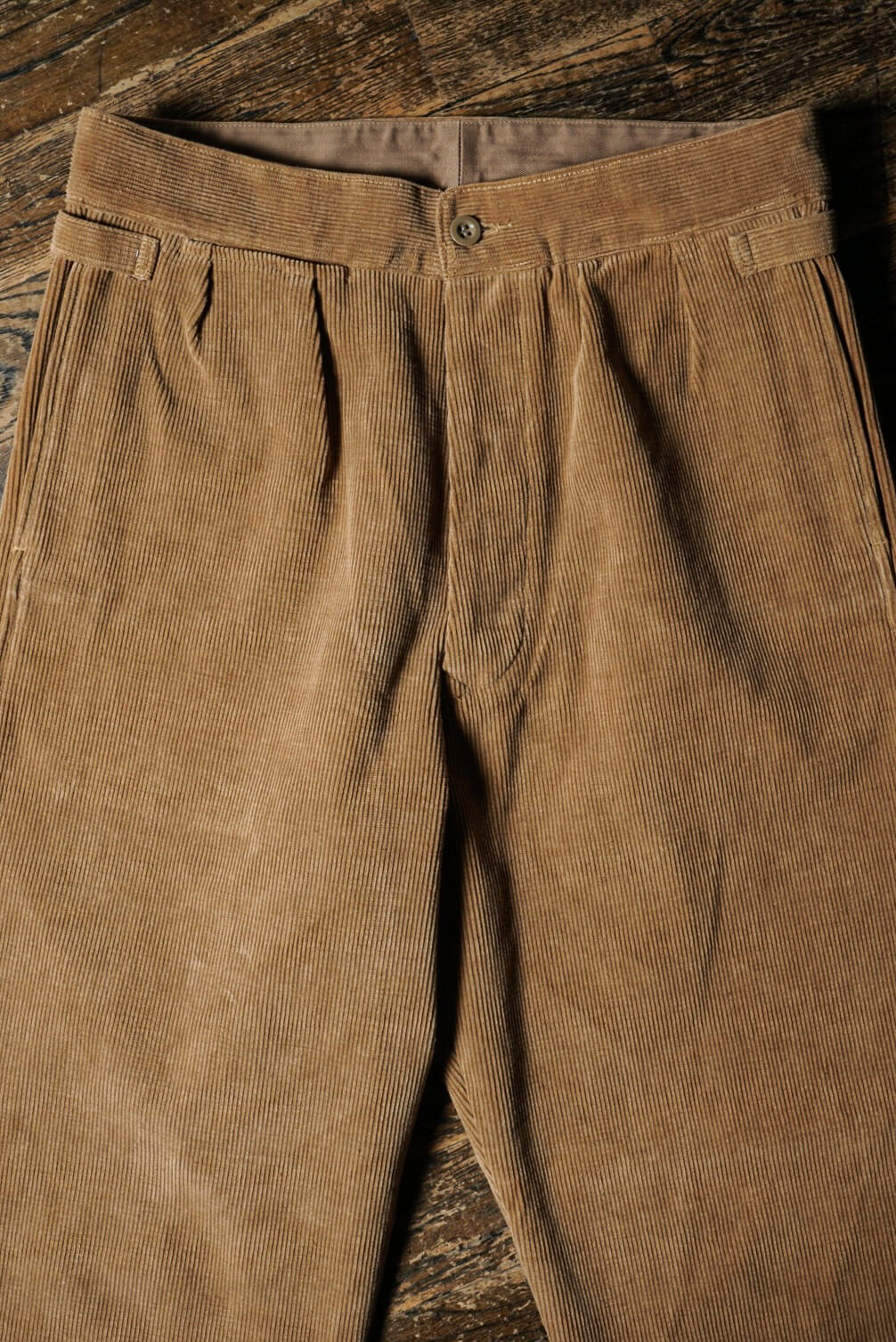 1940 TROUSERS ORGANIC 7W CORDUROY