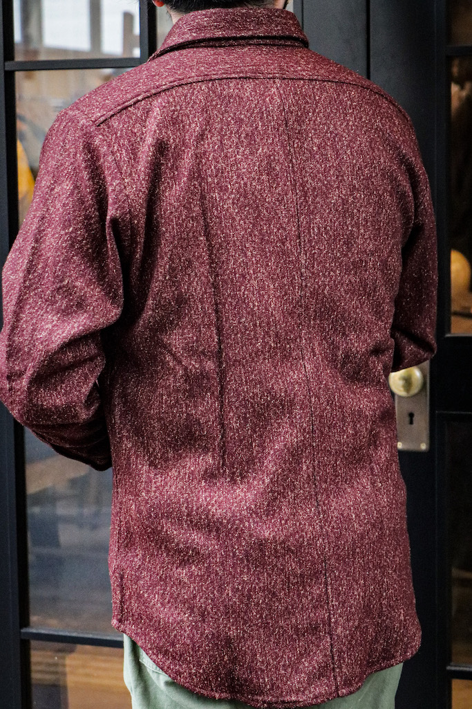 Burgundy Wool Shirts