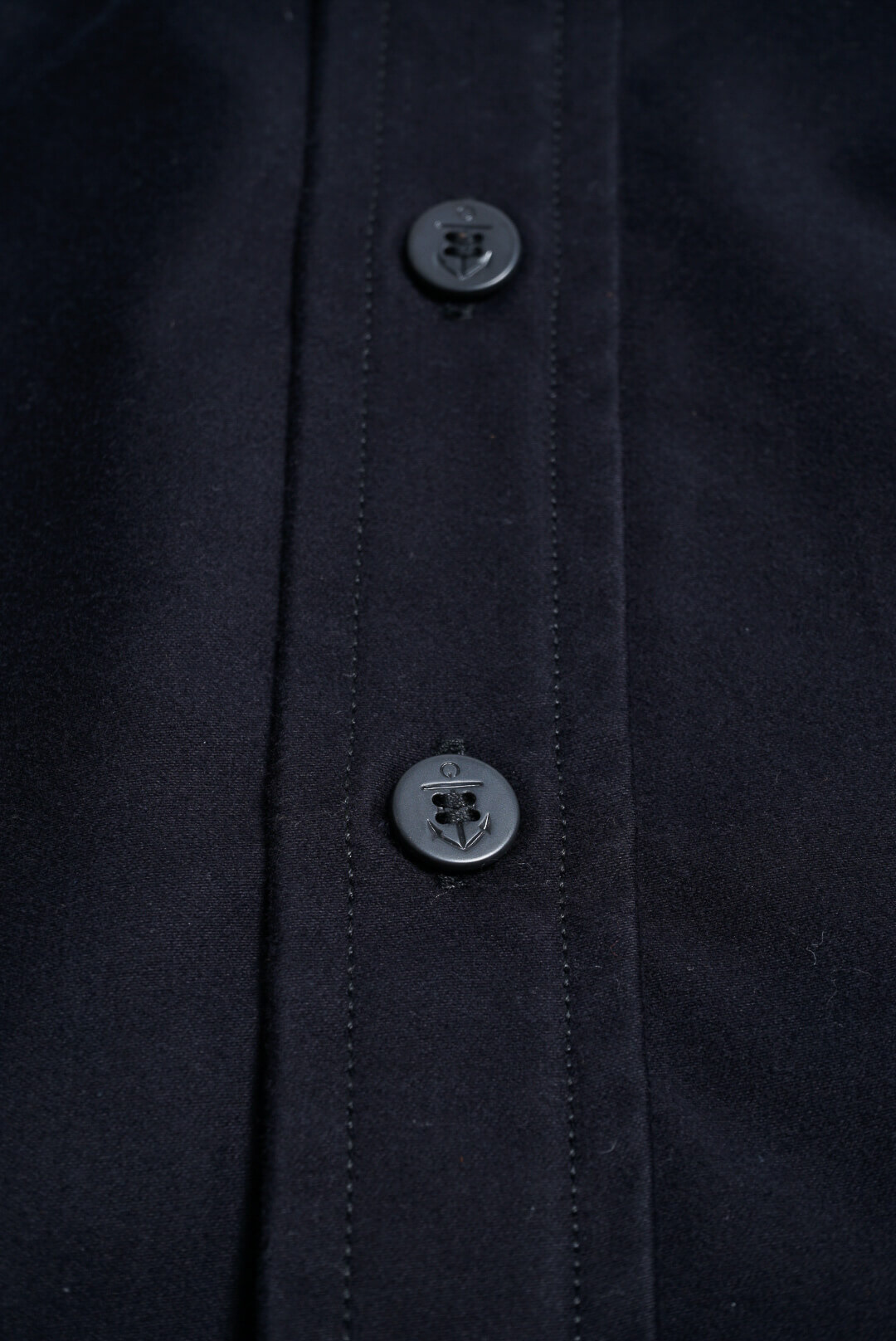 CPO Shirt Moleskin dark navy