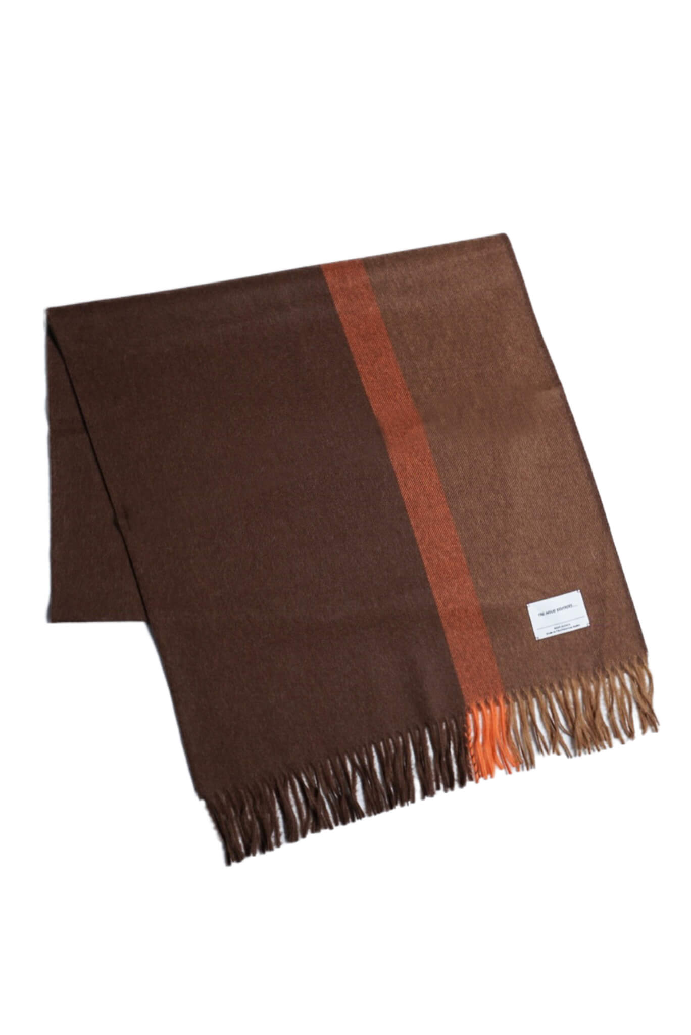 BRUSHED SCOLE STRIPE（BLACK/GREIGE, BROWN/CAMEL）