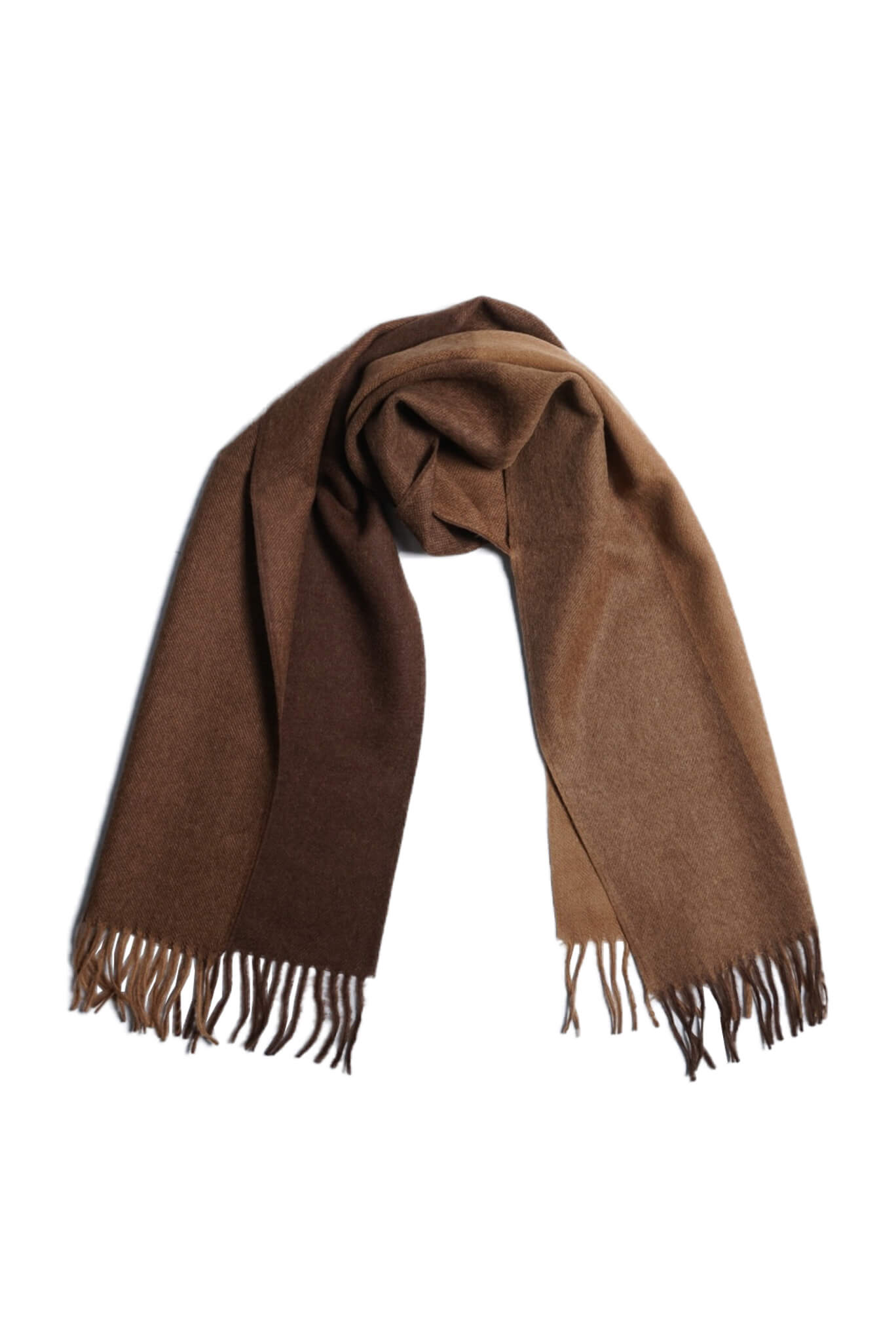 BRUSHED SCARF BLOCK - BLOCK BROWN