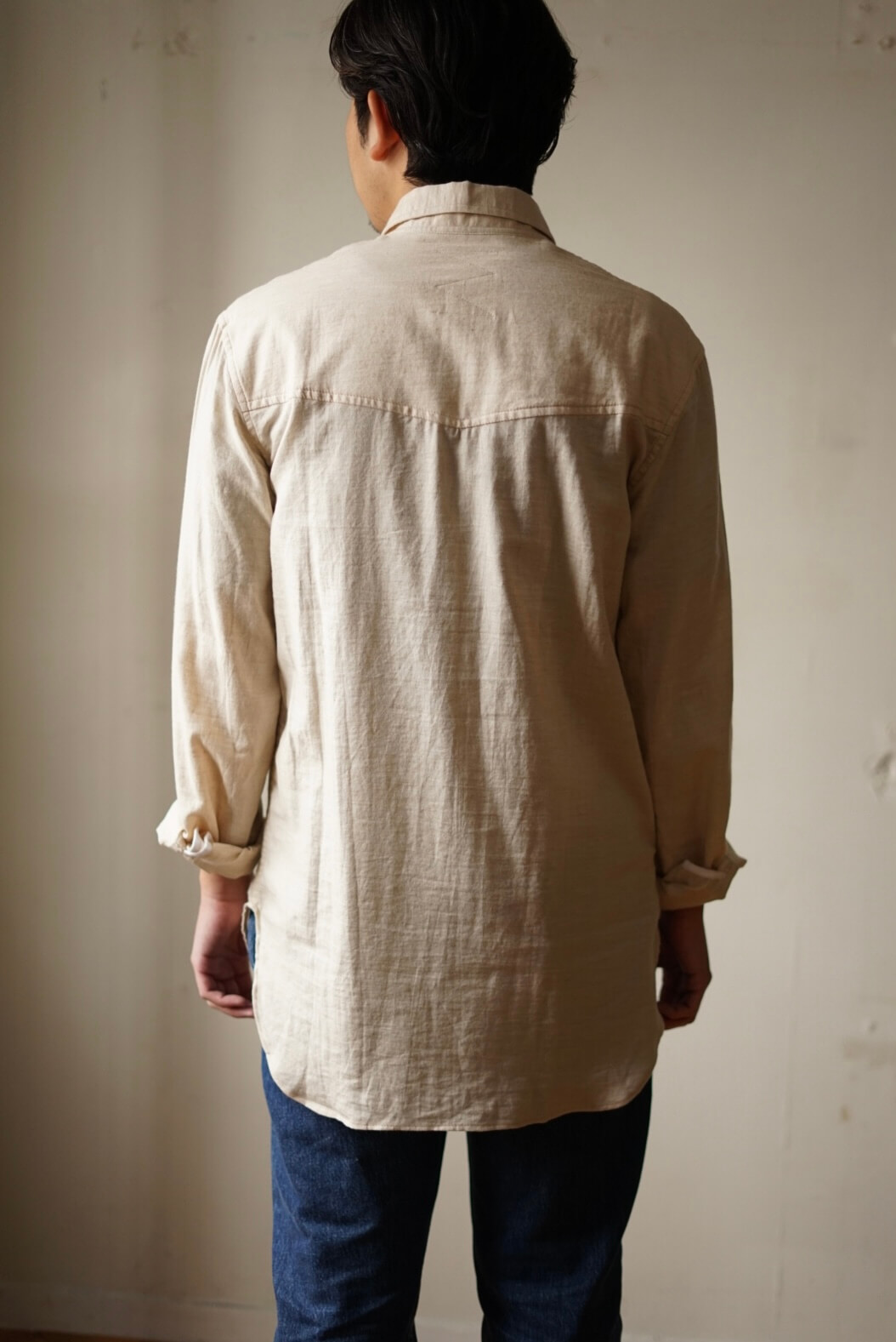 ARN Mercantile / Pullover Wide Collar Shirt