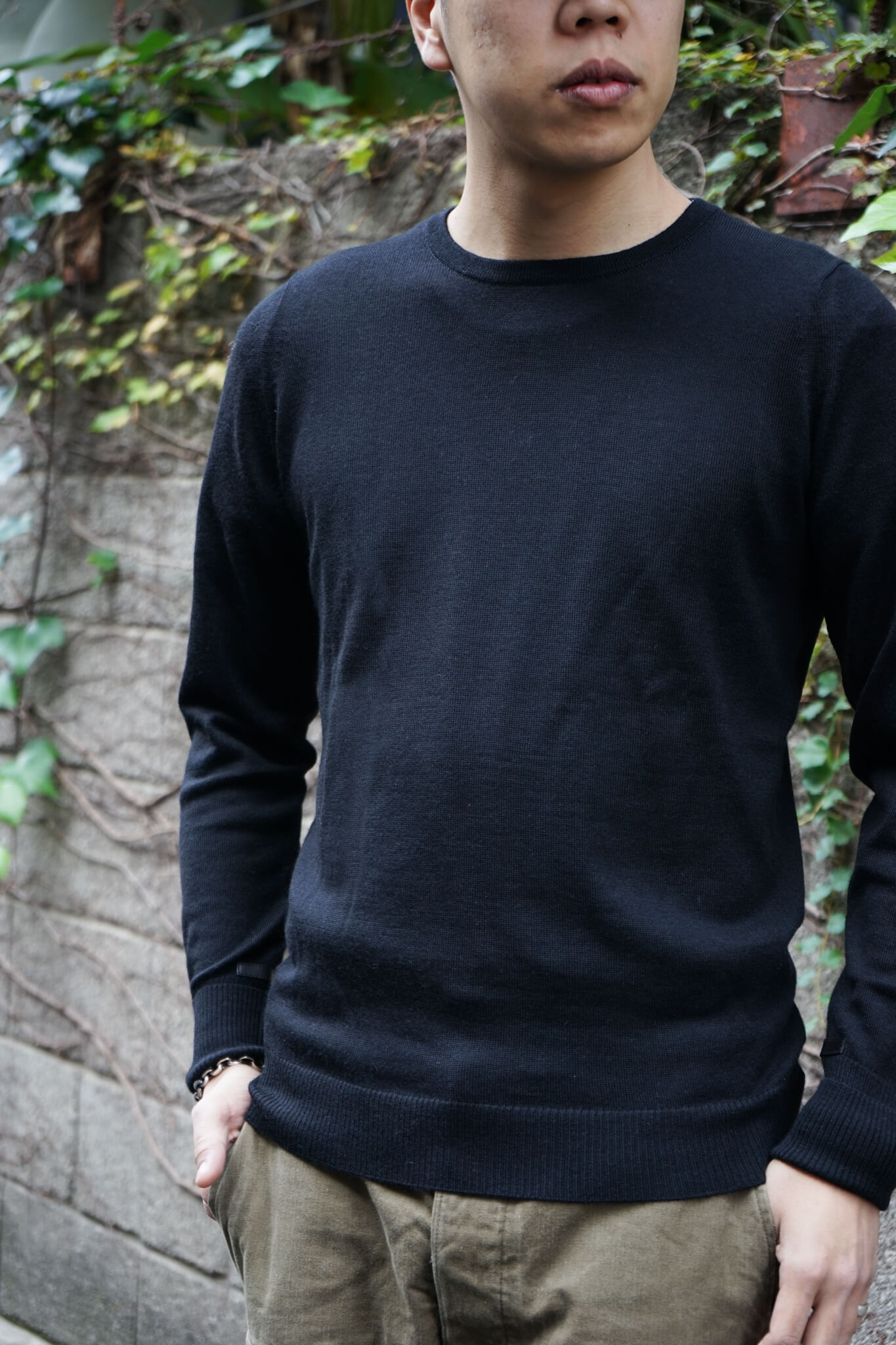 C/N PULLOVER HIGH GAUGE - ARCH EXCLUSIVE