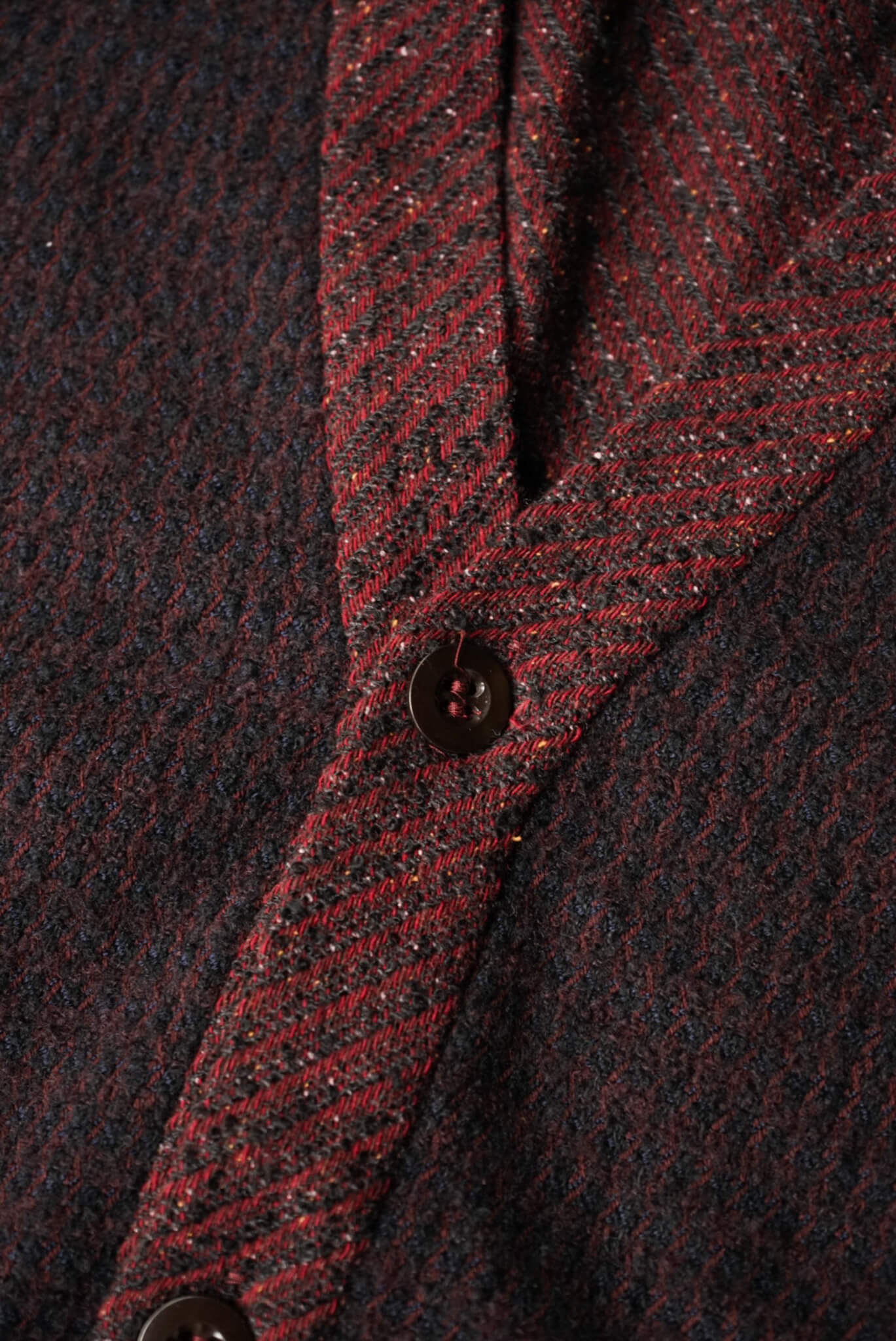 BURGUNDY WOOL CARDIGAN