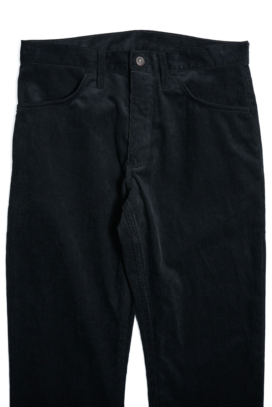 BLACK CORDUROY JEANS MADE IN USA