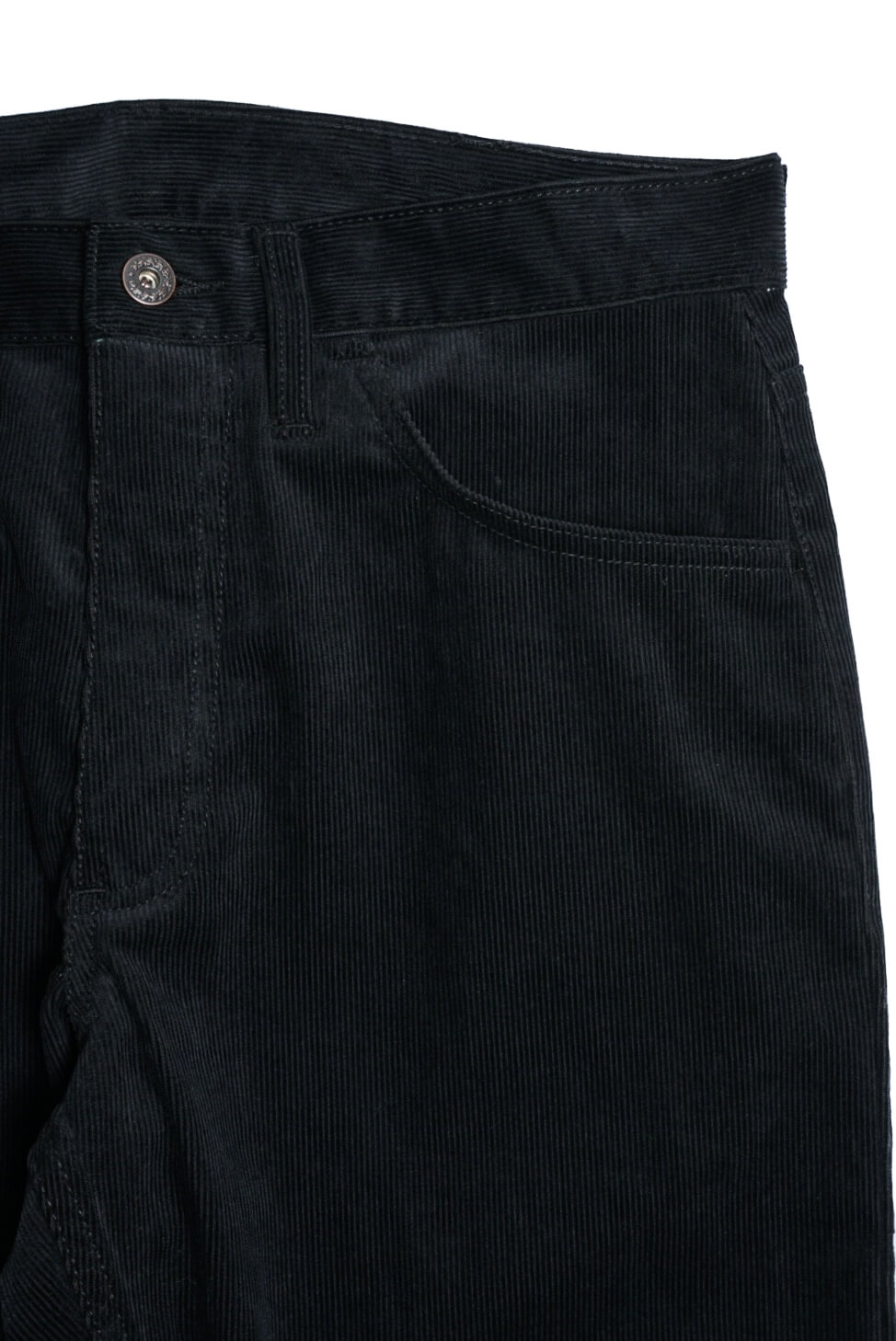 BLACK CORDUROY JEANS MADE IN USA