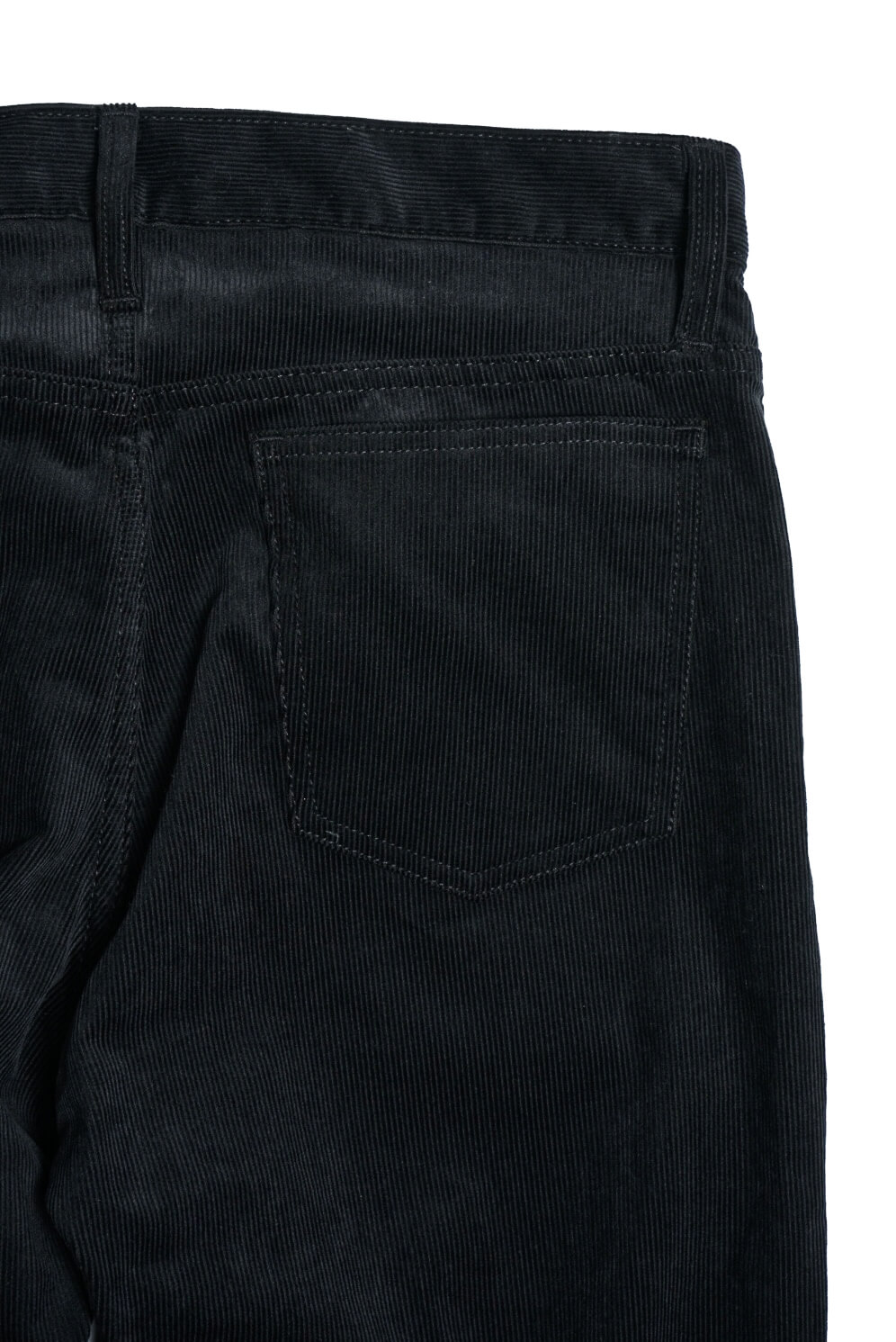 BLACK CORDUROY JEANS MADE IN USA