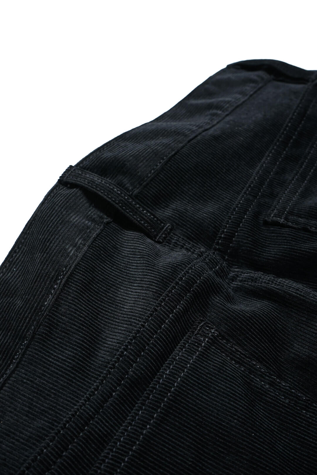 BLACK CORDUROY JEANS MADE IN USA