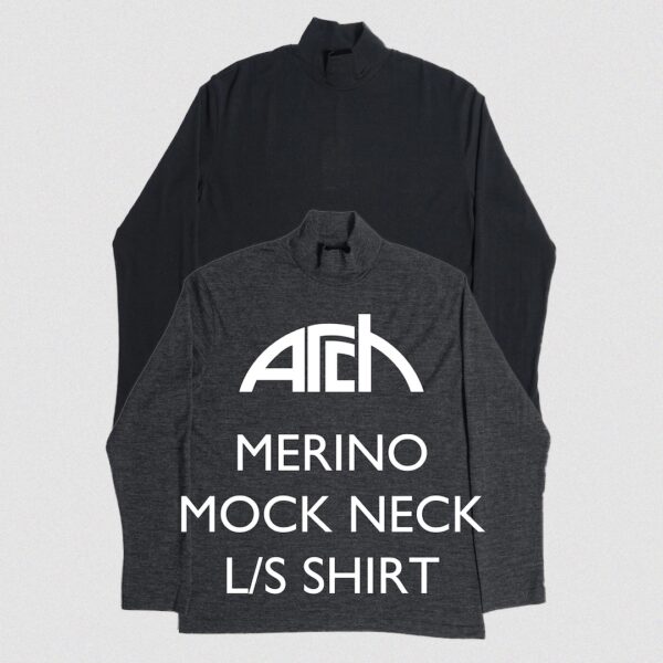 Arch MERINO MOCK NECK L/S SHIRT