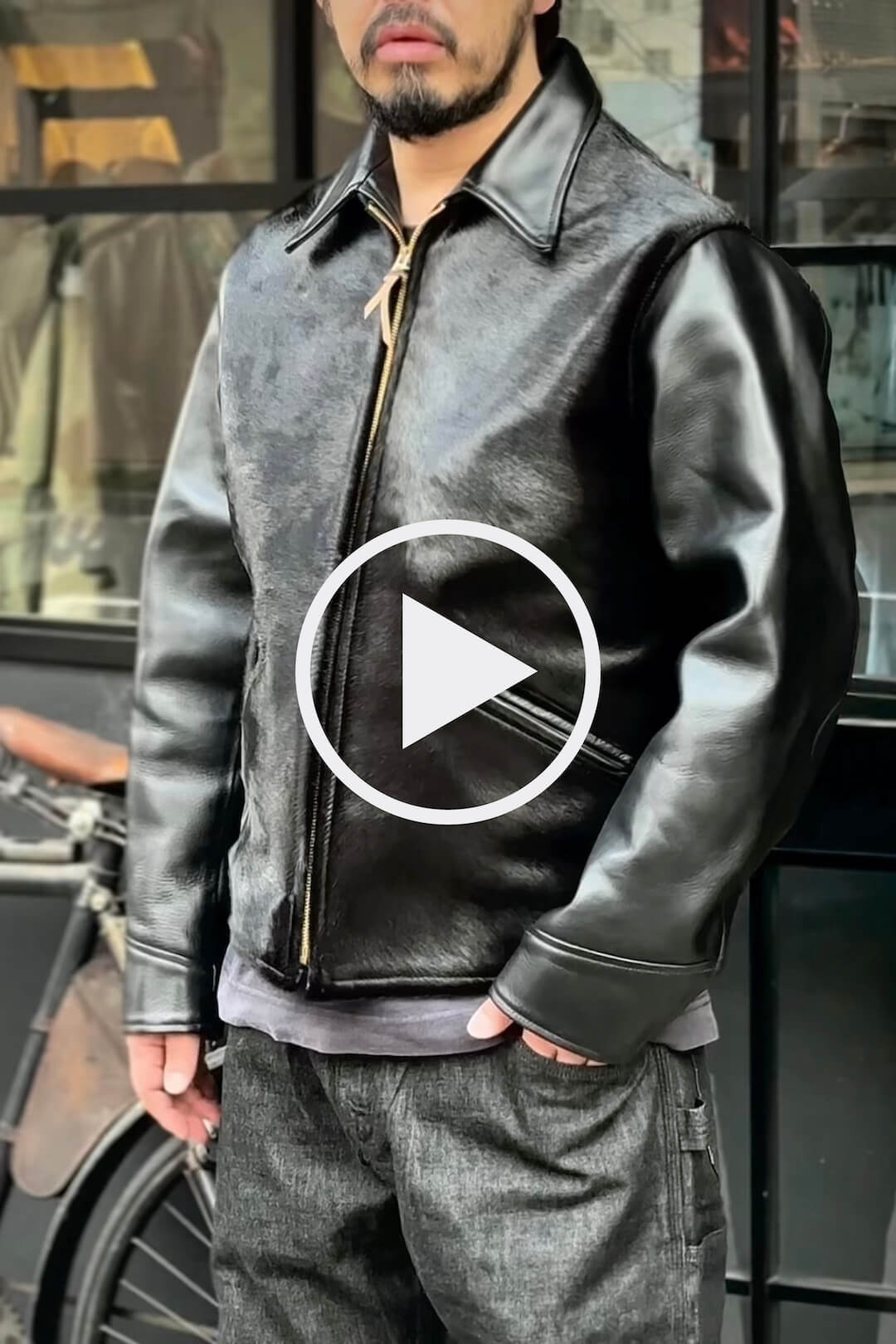 5月15日(金)~5月31日(日)限定受注販売】 RIDE JACKET HORSE HAIR