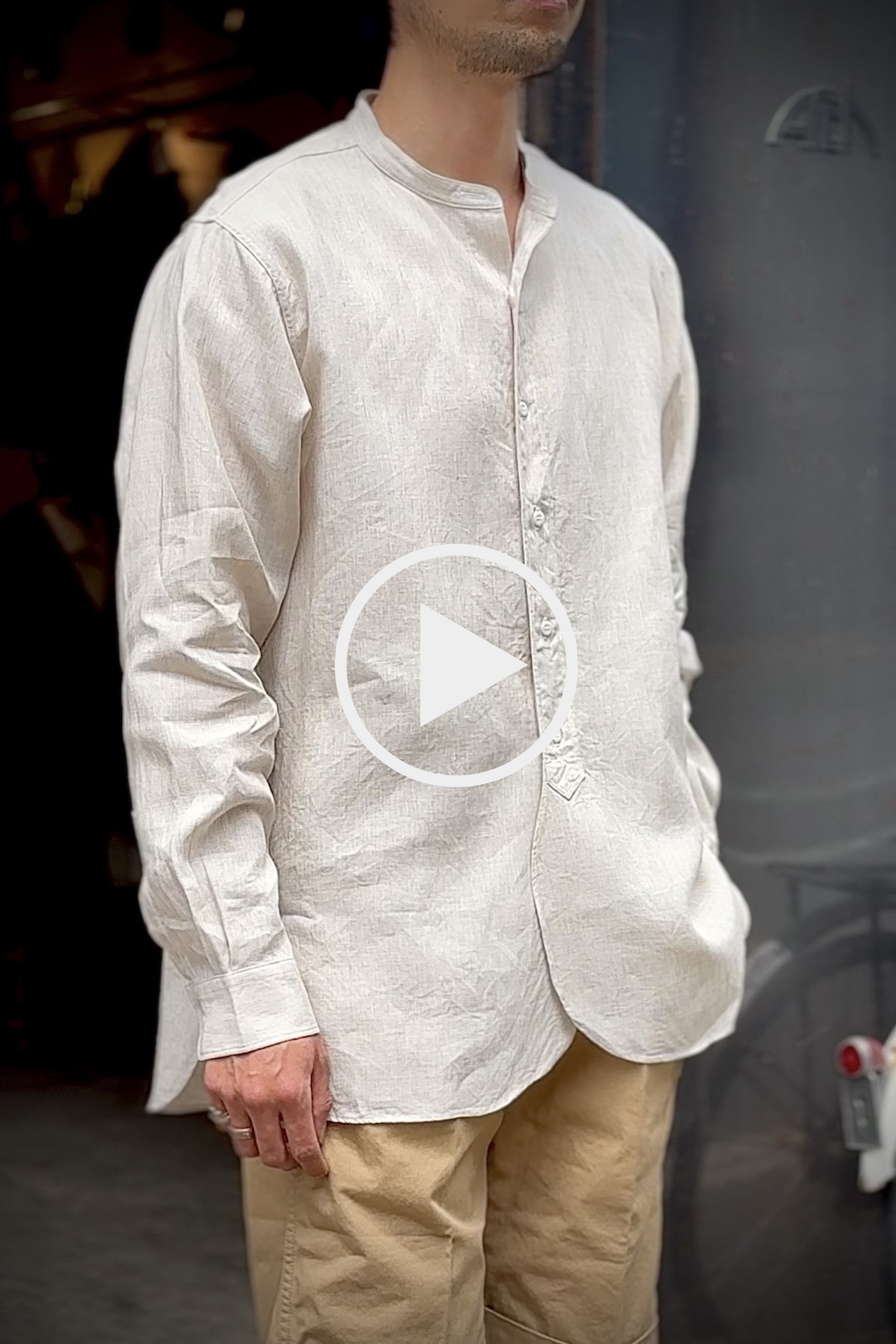 R.A.F. SHIRTS - LINEN END ON END | ARCH ONLINE SHOP